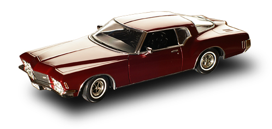 1973 Bucik Riviera - Body color test paint on Riviera model
