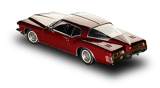 1973 Bucik Riviera - Body color test paint on Riviera model