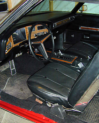 1973 Buick Riviera - Interior after restoration