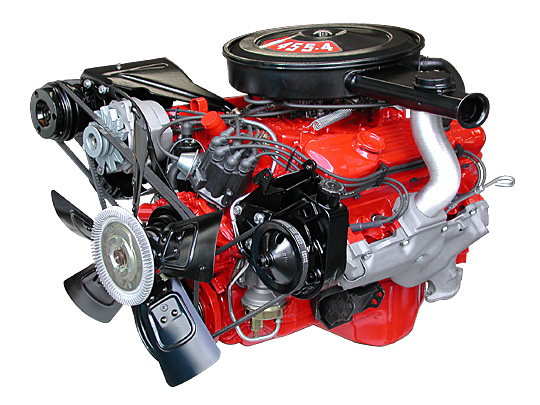 Buick 455 V8 engine painted, detailed and ready for the Riviera
